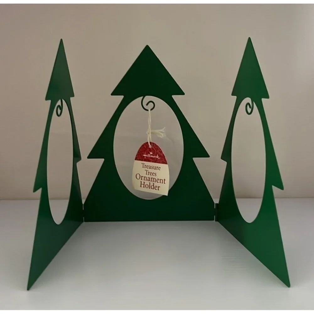 Hallmark Treasure Trees Ornament Holder, Holds 3‎ Ornaments - NEW W/Tags
